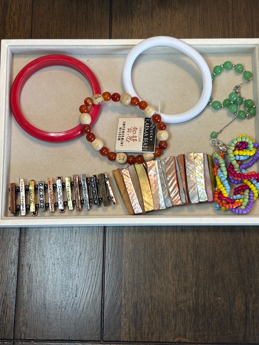 Vintage Plastic and Costume Bracelet Lot